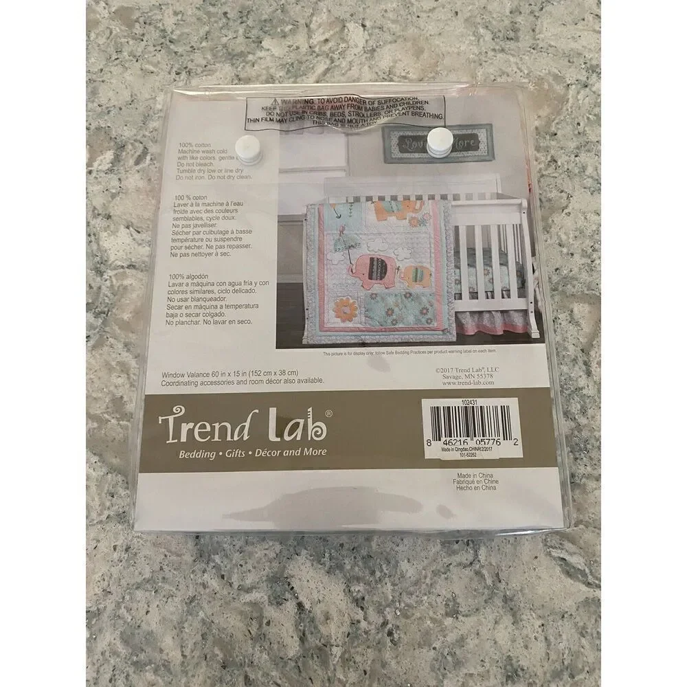 Trend Labs Daisy’s and Dots Window Valance